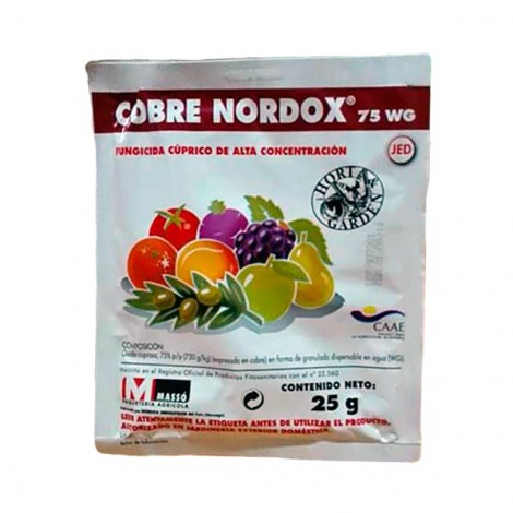 Fongicide Cuivre Nordox 75 WG de 25g