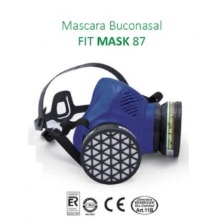 DEMI-MASQUE SIBOL FIT MASK 87 DOUBLE FILTRE