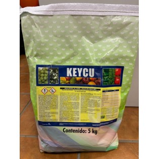 Abono-Fungicida ecologico KEYCU azul WP (oxicloruro cobre 50%) 5 KG