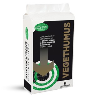 Matière organique Vegethumus de 25 kg