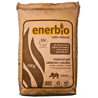 Pellet de madera ECO Saco papel 15kg