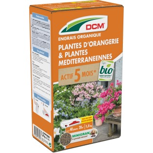 Abono organico DCM PLANTAS MEDITERRÁNEAS (8-5-6) 1.5 kg 