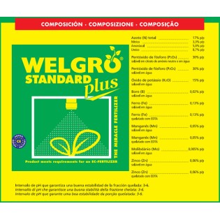 Abono foliar WELGRO Standard