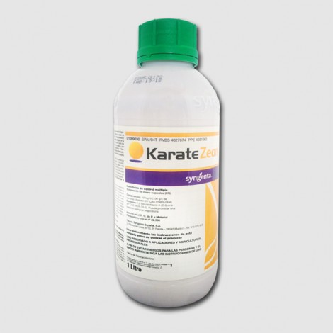 Insecticida KARATE ZEON 10CS de 1 lt (10% Lambda Cihalotrin)